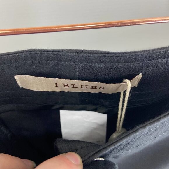 I Blues Black Slim High Rise Jegging Pant casual work NWT Womens US 12 - Picture 3 of 7